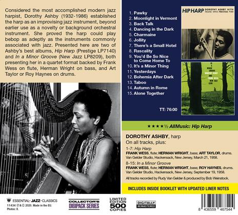 Hip Harp - In a Manor Groove (Limited Edition) - CD Audio di Dorothy Ashby - 2