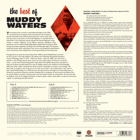 Best of (Brown Coloured Vinyl) - Vinile LP di Muddy Waters - 2