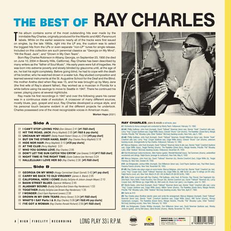 The Best of (Limited Yellow Vinyl Edition) - Vinile LP di Ray Charles - 2