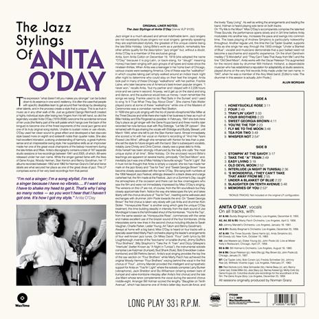 The Jazz Stylings of - Vinile LP di Anita O'Day - 2