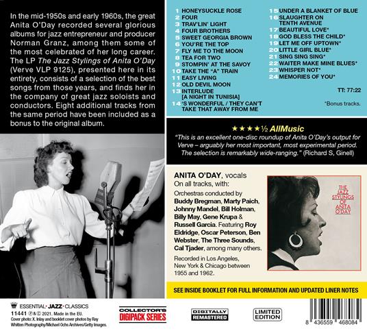Jazz Stylings Of Anita O'Day - CD Audio di Anita O'Day - 2