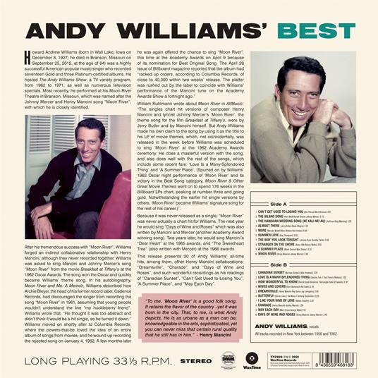 Andy's Best - Vinile LP di Andy Williams - 2