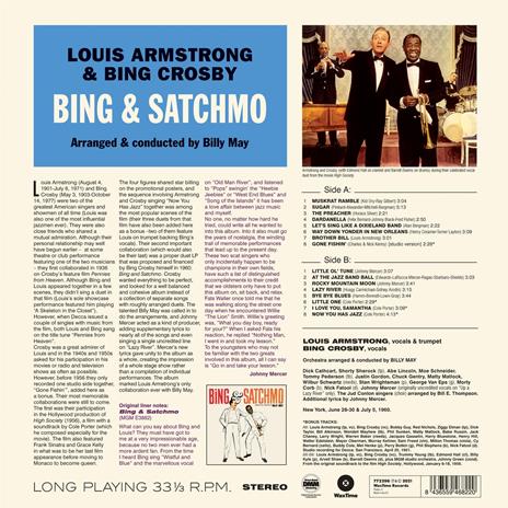 Bing & Satchmo - Vinile LP di Louis Armstrong,Bing Crosby - 2