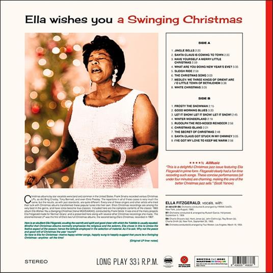Ella Wishes You a Swinging Christmas - Vinile LP di Ella Fitzgerald - 2