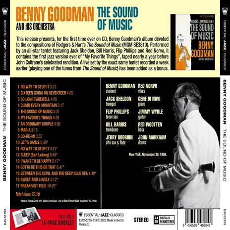 Sound Of Music - CD Audio di Benny Goodman - 2