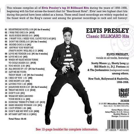 Classic Billboard Hits - CD Audio di Elvis Presley - 2
