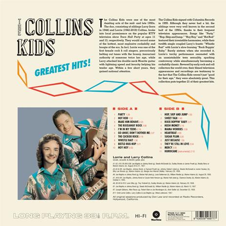 Greatest Hits! - Vinile LP di Collins Kids - 2