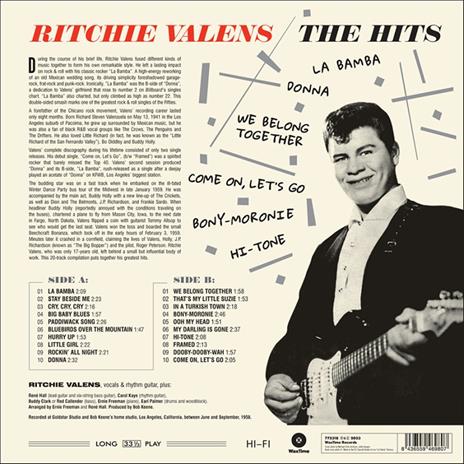 The Hits - Vinile LP di Ritchie Valens - 2