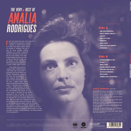 Very Best Of - Vinile LP di Amalia Rodrigues - 2