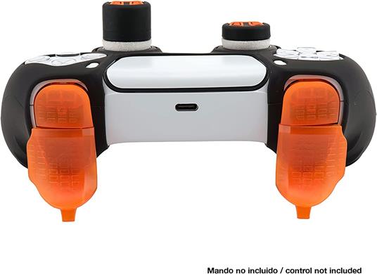 Blade Control mod pro, Set, PlayStation 5, Nero, Arancione, Silicone, Sony, PS5 - 3