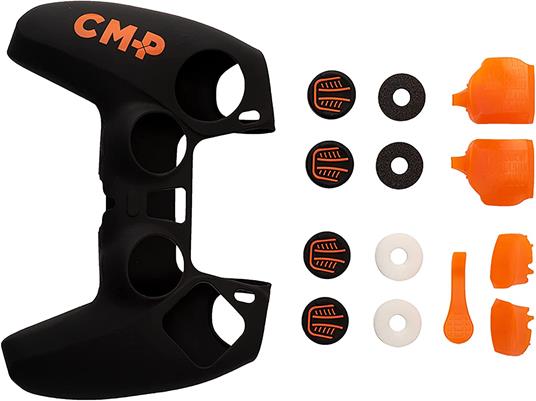 Blade Control mod pro, Set, PlayStation 5, Nero, Arancione, Silicone, Sony, PS5 - 4