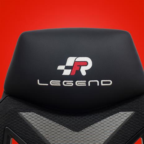 Blade Legend, Sedia da gara, Universale, Nero, Carbonio, Schiuma, Finta pelle - 6