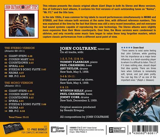 Giant Steps - CD Audio di John Coltrane - 2