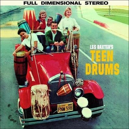 Teen Drums - Young Pops - CD Audio di Les Baxter