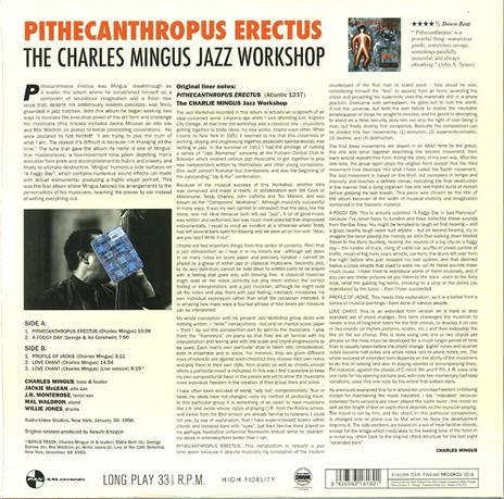 Pithecantropus Erectus - Vinile LP di Charles Mingus - 2