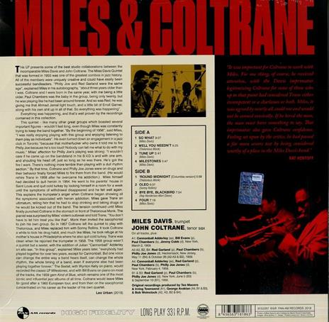 Miles & Coltrane - Vinile LP di John Coltrane,Miles Davis - 2