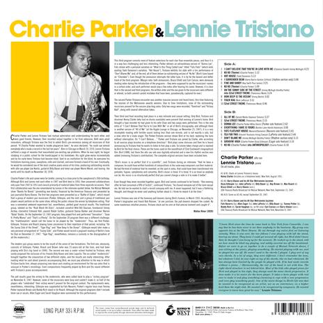 Charlie Parker with Lennie Tristano - Vinile LP di Charlie Parker,Lennie Tristano - 2