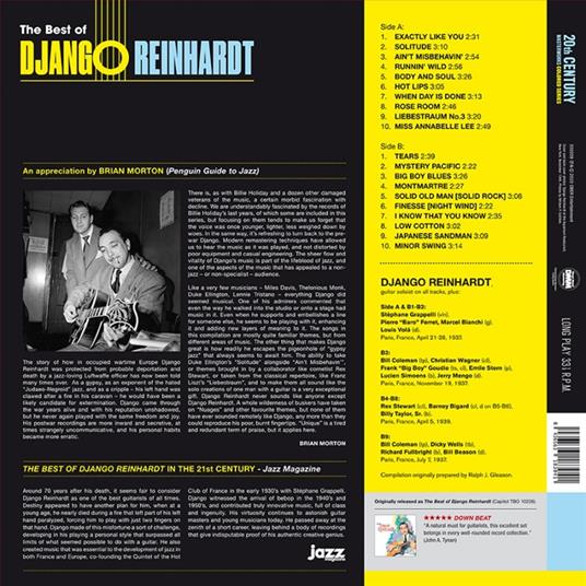 Best of (Limited Edition Orange Vinyl) - Vinile LP di Django Reinhardt - 2