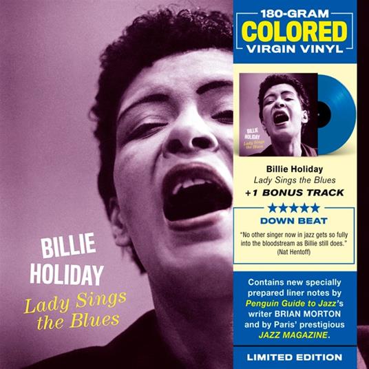 Lady Sings the Blues (Limited Edition Blue Vinyl) - Vinile LP di Billie Holiday