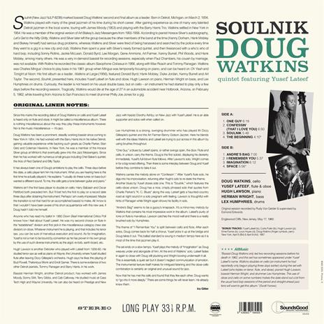 Soulnik - Vinile LP di Doug Watkins - 2