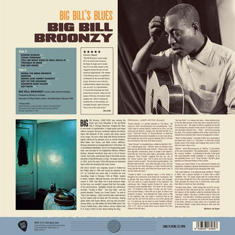 Big Bill's Blues - Vinile LP di Big Bill Broonzy - 2