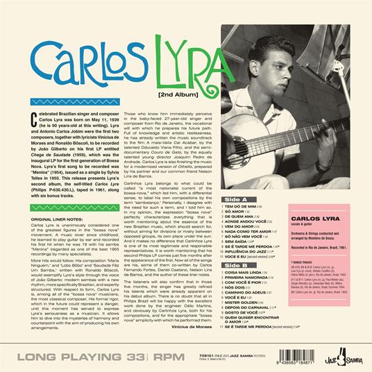 2nd Album - Vinile LP di Carlos Lyra - 2