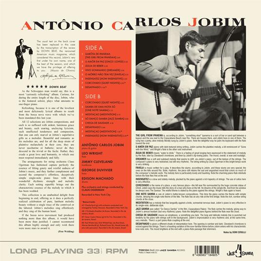 The Girl From Ipanema - Vinile LP di Antonio Carlos Jobim - 2