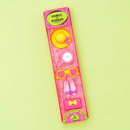 Set 5 Gomme Da Cancellare Pretty