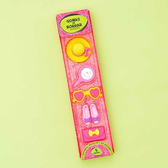 Set 5 Gomme Da Cancellare Pretty