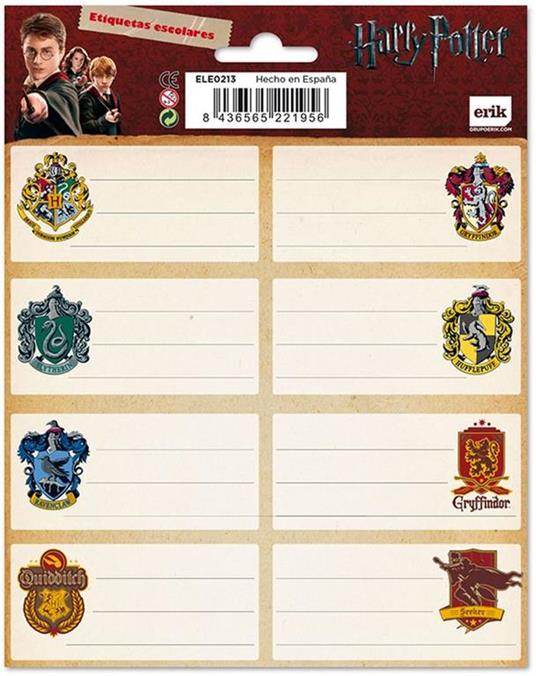 Harry Potter (Etichette Adesive)