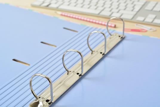 Raccoglitore 4 Anelli Forata Premium Amelie - 6