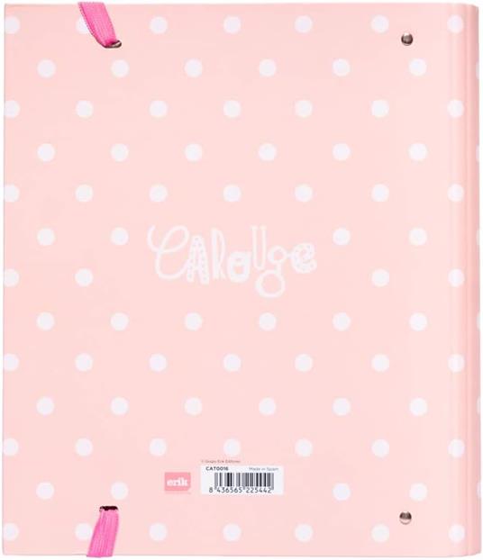 Raccoglitore 4 Anelli Forata Premium Amelie - 2