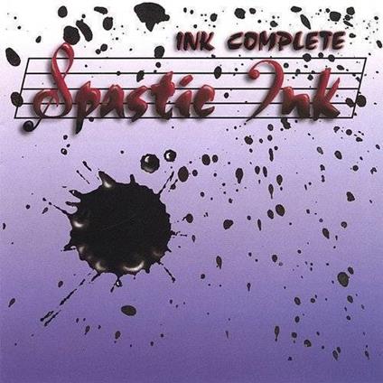 Ink Complete (Black-Aqua Blue Splatter Vinyl) - Vinile LP di Spastic Ink