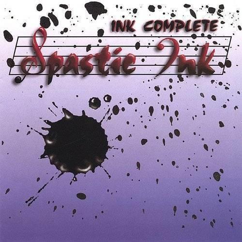 Ink Complete (Black-Aqua Blue Splatter Vinyl) - Vinile LP di Spastic Ink