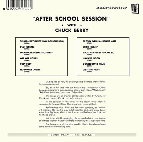 After School Session - CD Audio di Chuck Berry - 2