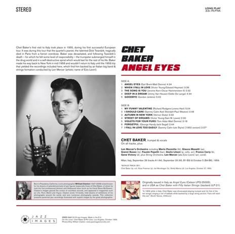 Angel Eyes (180 gr.) - Vinile LP di Chet Baker - 2