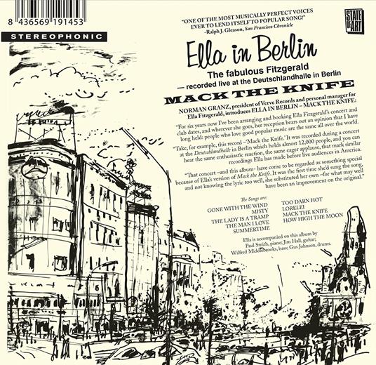 Ella in Berlin. Mack the Knife - CD Audio di Ella Fitzgerald - 2