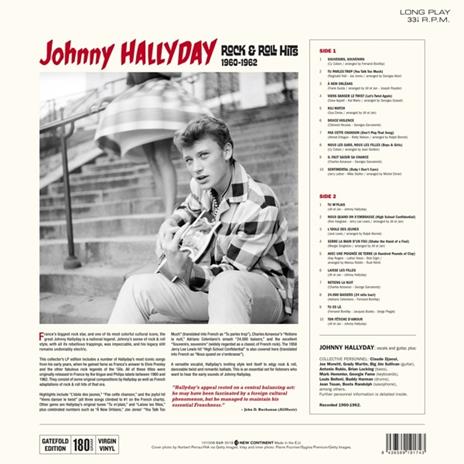 Rock & Roll Hits 1960-1962 (Limited Edt. Gatefold Lp) - Vinile LP di Johnny Hallyday - 2