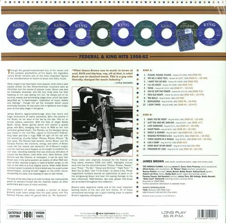 You've Got the Power. Federal & King Hits 1956-1962 - Vinile LP di James Brown - 2