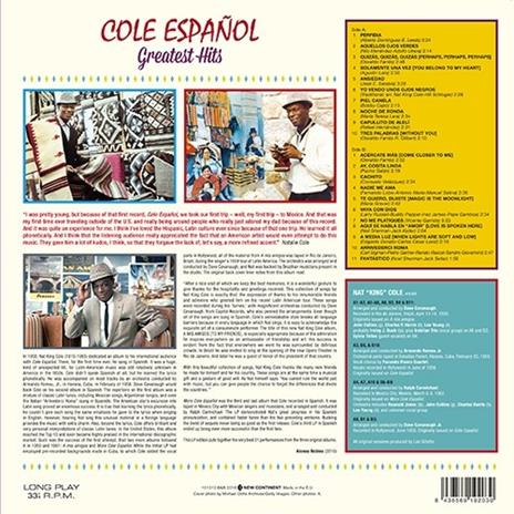 Cole Espanol. Greatest Hits (Gatefold Sleeve) - Vinile LP di Nat King Cole - 2