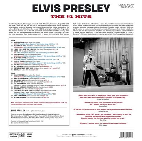 The #1 Hits - Vinile LP di Elvis Presley - 2