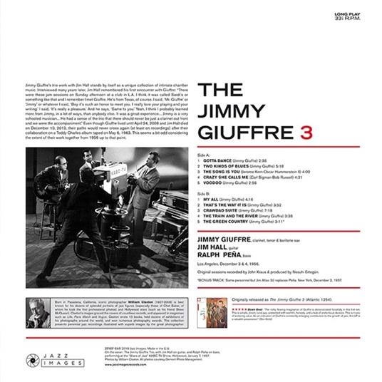 The Jimmy Giuffre 3 - Vinile LP di Jimmy Giuffre - 2