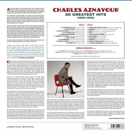20 Greatest Hits - Vinile LP di Charles Aznavour - 2