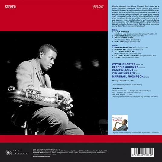 Wayning Moments (Gatefold Sleeve) - Vinile LP di Wayne Shorter - 2