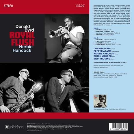 Royal Flush (Gatefold Sleeve) - Vinile LP di Donald Byrd - 2