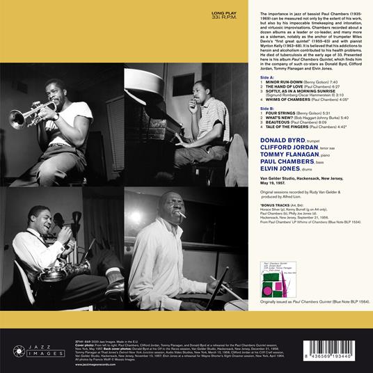Paul Chambers (180 gr.) - Vinile LP di Paul Chambers - 2