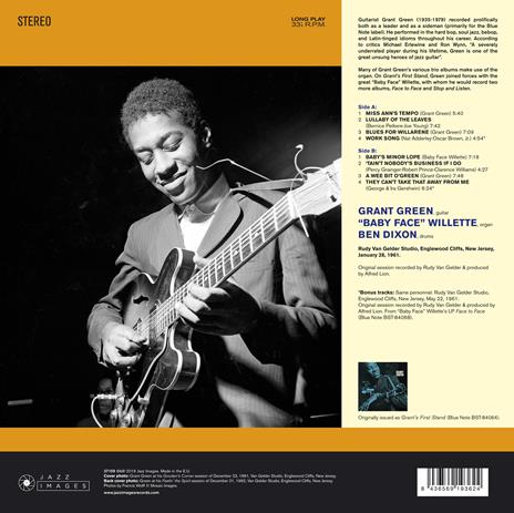 Grant's First Stand (Gatefold Sleeve) - Vinile LP di Grant Green - 2
