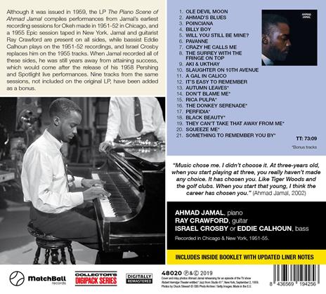 The Piano Scene of Ahmad Jamal (with Bonus Tracks) - CD Audio di Ahmad Jamal - 2