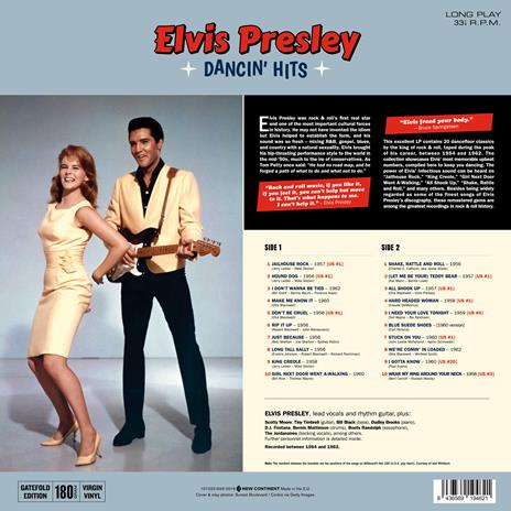 Dancin' Hits (180 gr. Gatefold Sleeve) - Vinile LP di Elvis Presley - 2