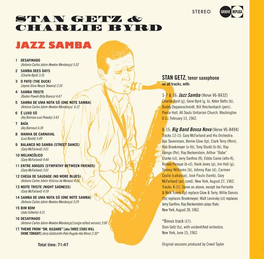 Jazz Samba - Vinile LP + CD Audio di Stan Getz,Charlie Byrd - 2